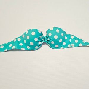 Victoria Secret Polka Dot Bikini Top 34A